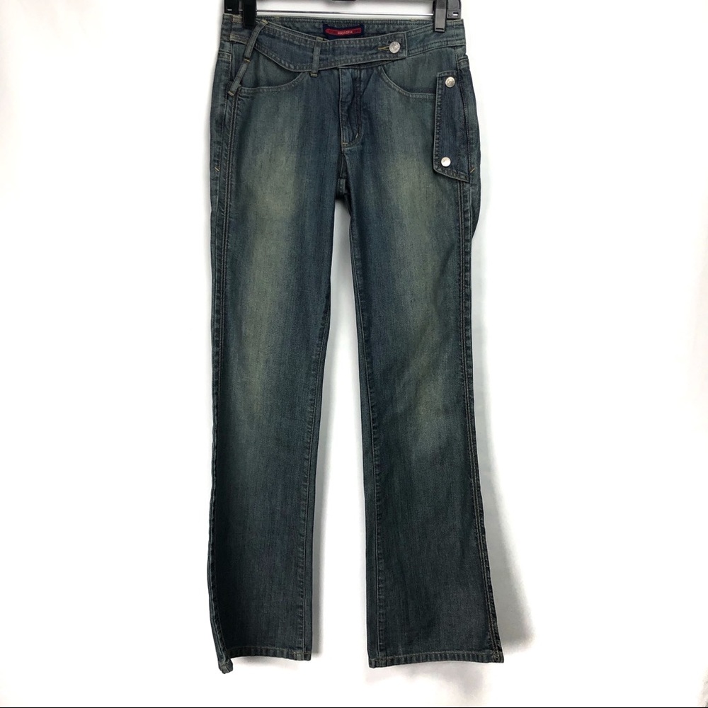 BCBG- BCBGMaxAzria Plain Back Denim Jeans